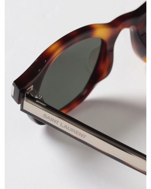 Saint Laurent White Eyewear Sl 880 Rectangular Sunglasses for men