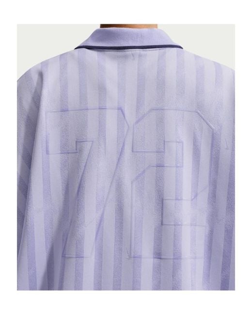 Nike Purple Runway Striped T-Shirt