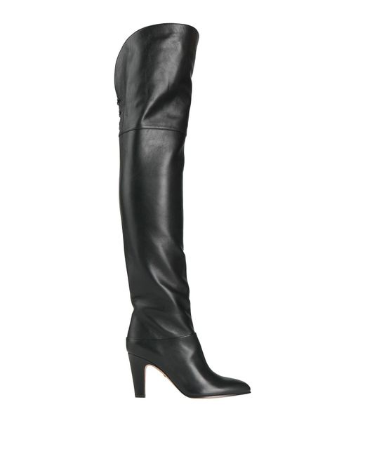 Chloé Black Minimalist Versatile High Boots