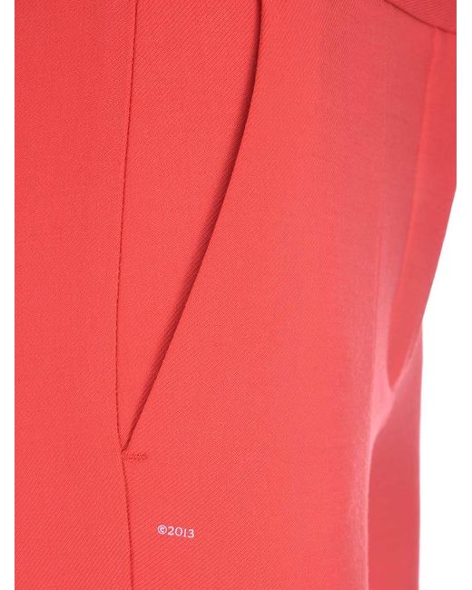 Off-White c/o Virgil Abloh Mid-Rise Flared Trousers