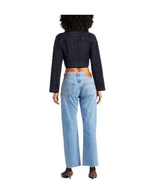 Jacquemus Blue Dark Denim Jacket