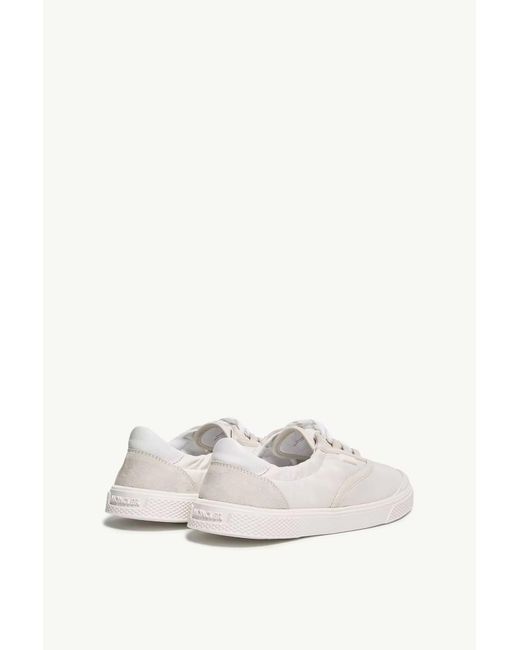 Moncler White Vera Leisure Padded Sneakers