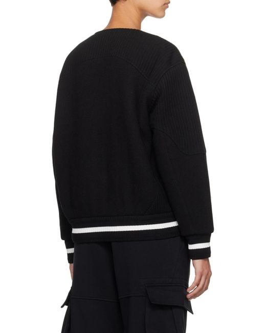 Givenchy Black College Varsity Jacket