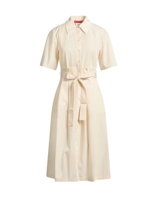 MAX&Co. Natural Shirt Dresses