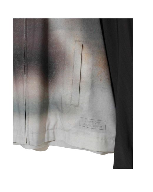 Undercover Black Long Sleeve Casual Jacket for men
