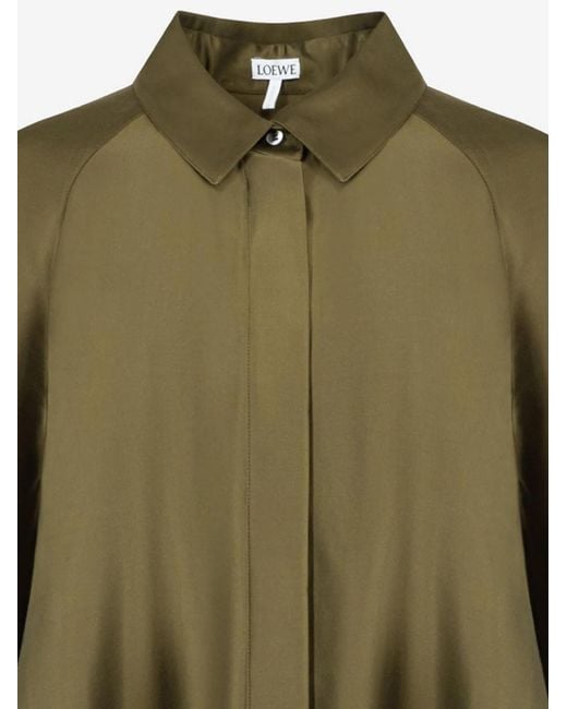 Loewe Green Cape Shirt