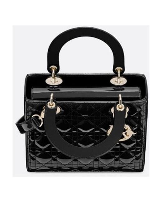 Dior Black Medium Lady Bag