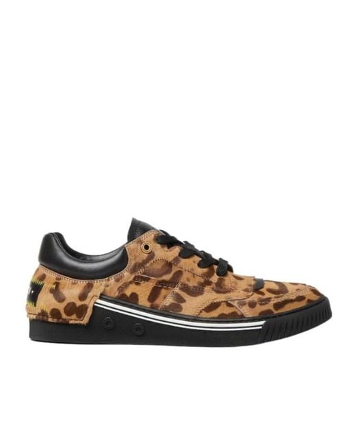 Fendi Brown Fender Trainers for men