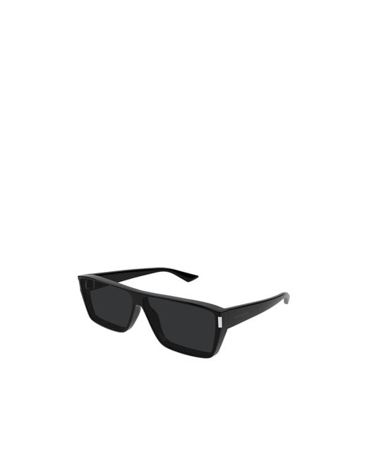 Saint Laurent Black Eyewear Square Frame Sunglasses for men