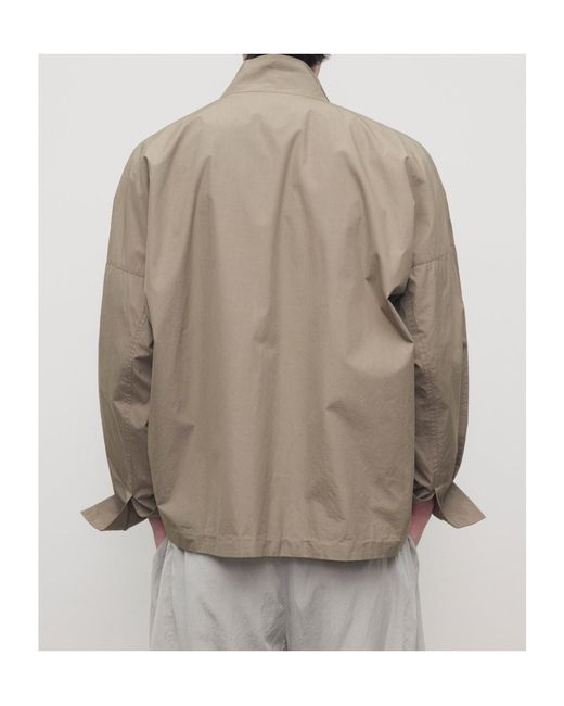 The Row Brown Trenton Cotton Jacket for men