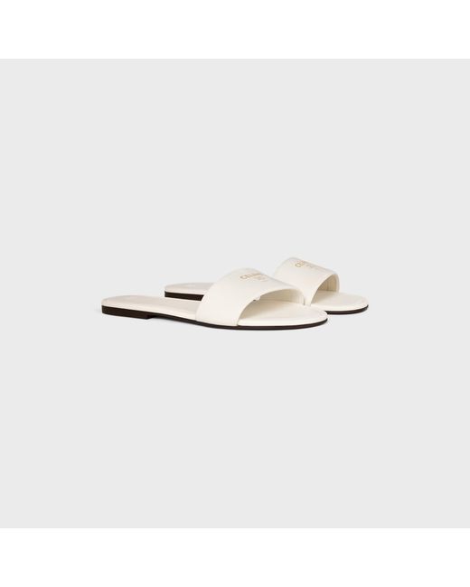 Céline White Coast Mule