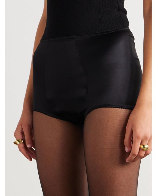 Dolce & Gabbana Black Zippered Underwear
