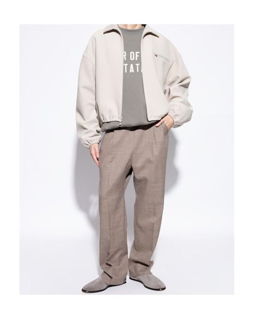 Fear Of God Gray Slip On Sneakers for men