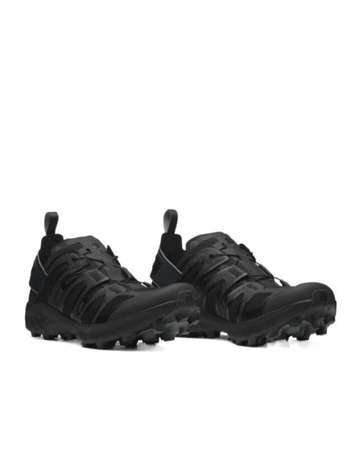 Salomon Lab Black Salomon Low Top Lace Up Sneakers for men