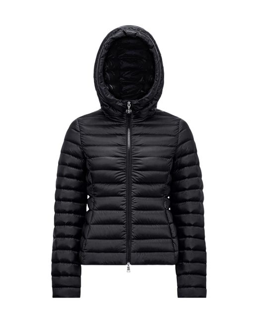 Moncler Black Ige Logo Patch Zip-Up Jacket
