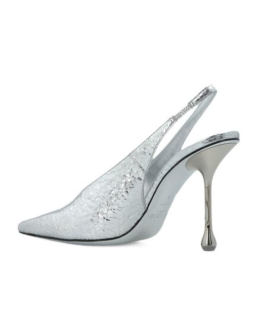 Jimmy Choo White Flat Shoes