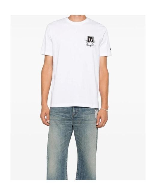 Iceberg White Short-Sleeved T-Shirt for men