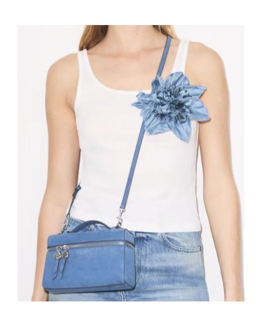 Tory Burch Blue Romy Slim Handbag