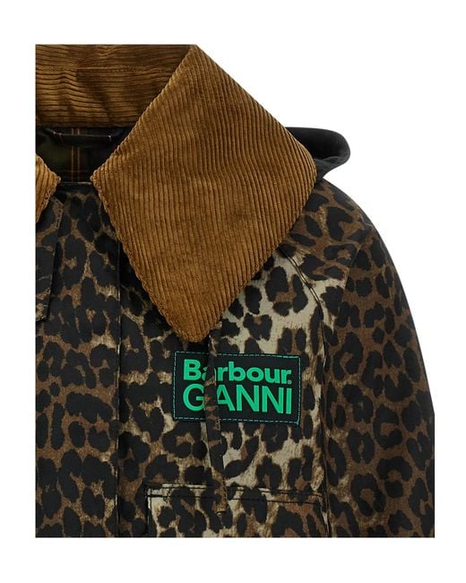 Barbour Green X Ganni Casual Jacket