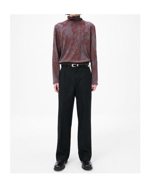 Our Legacy Black Borrowed Chino Pants for men