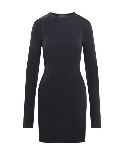 Givenchy Blue Slim-Fit Mini Dress