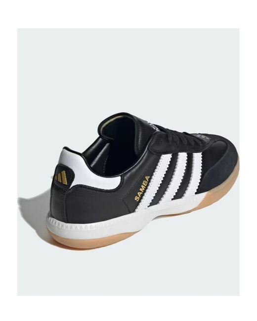 Adidas Originals Blue Samba Mn Low-Top Sneakers for men