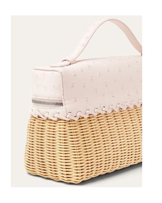 Loro Piana Natural Extra Pocket L27 Wicker