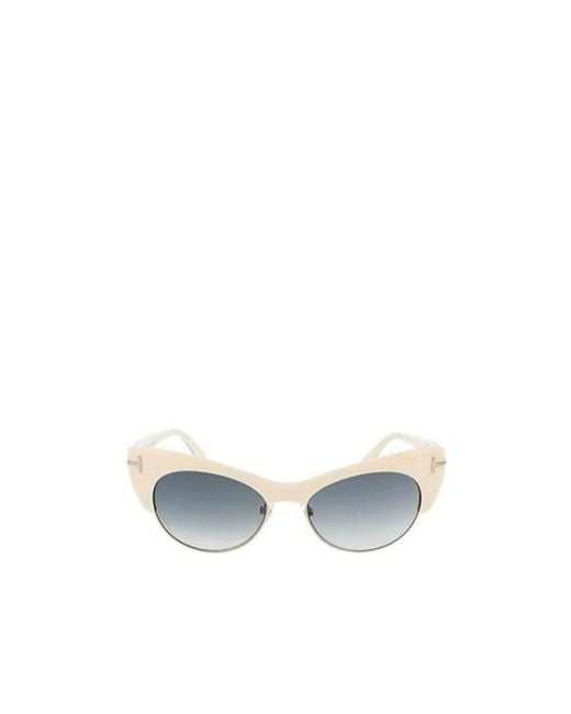 Tom Ford Blue Logo Sunglasses