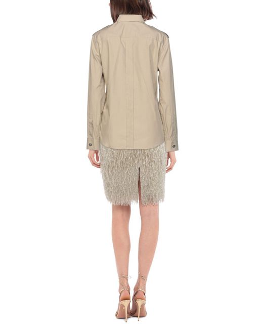 Dolce & Gabbana Natural Minimalist Solid Long Sleeve Shirt