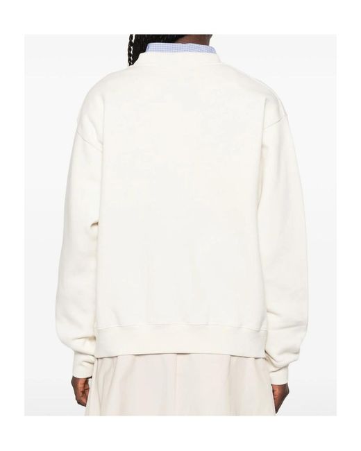 Sporty & Rich White Pullover Hoodie