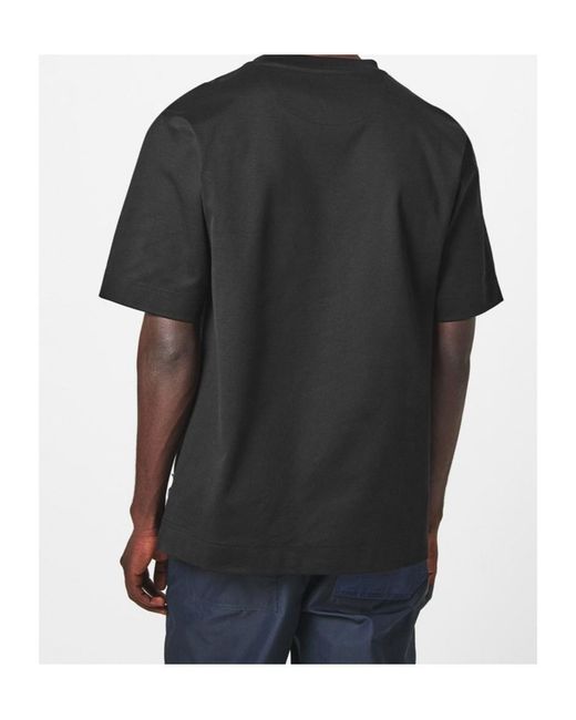 Fendi Black Metal Ff Tee for men