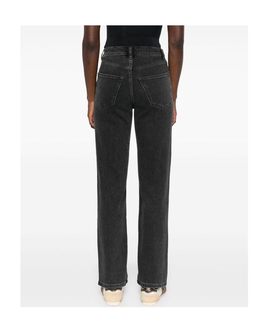 A.P.C. Black Belt-Loop Jeans