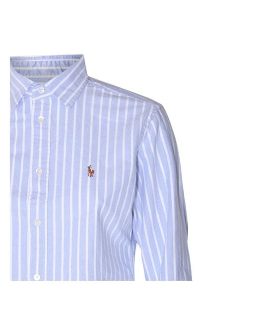Polo Ralph Lauren Blue Classic Fit Oxford Shirt