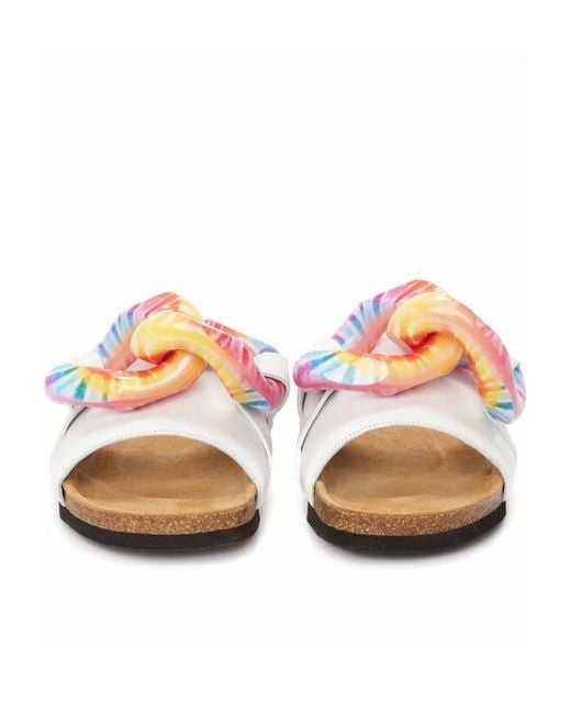 J.W. Anderson Pink Chain Slide