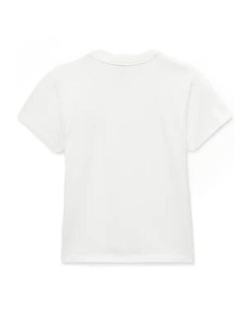 KENZO White Loves' Embroidered T-Shirt