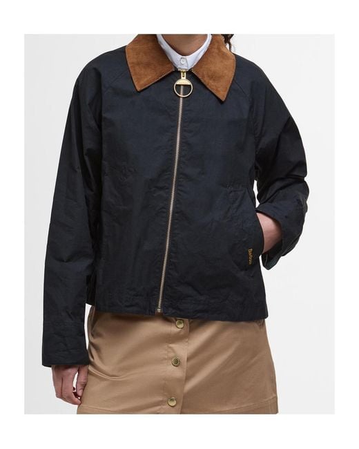 Barbour Blue Catlin Showerproof Jacket
