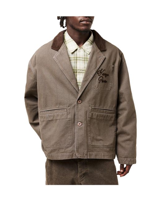 KENZO Brown Workwear Jacket for men