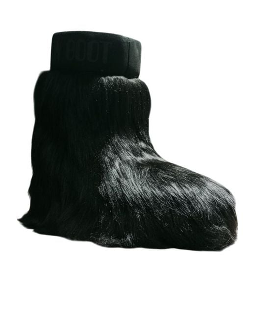 Moon Boot Black Icon Yeti Mid Boots