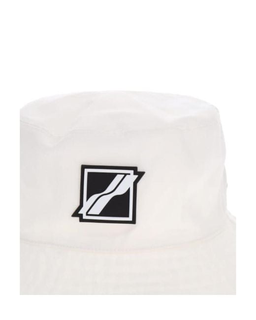 we11done White Logo Hat for men