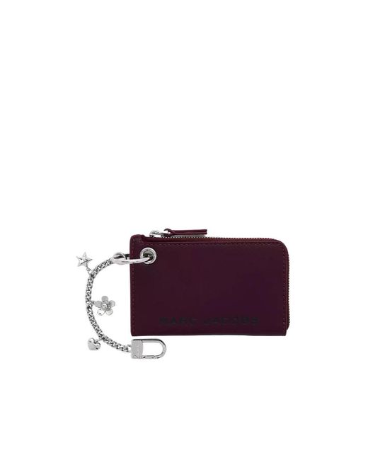 Marc Jacobs Purple Zip-Around Bag Charm
