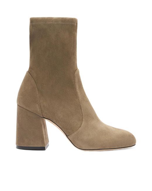 Stuart Weitzman Brown Essentialist Stretch 85