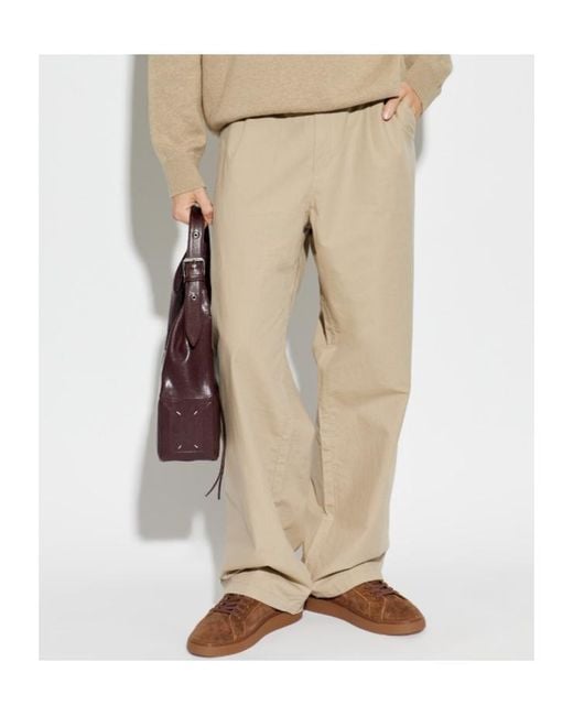 Samsøe & Samsøe Natural Casual Pants With Belt Loops for men