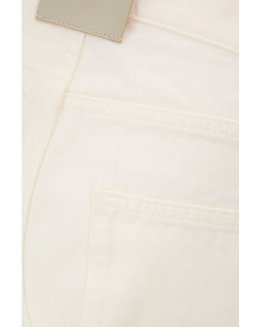 Lanvin White 5-Pocket Straight-Leg Jeans for men