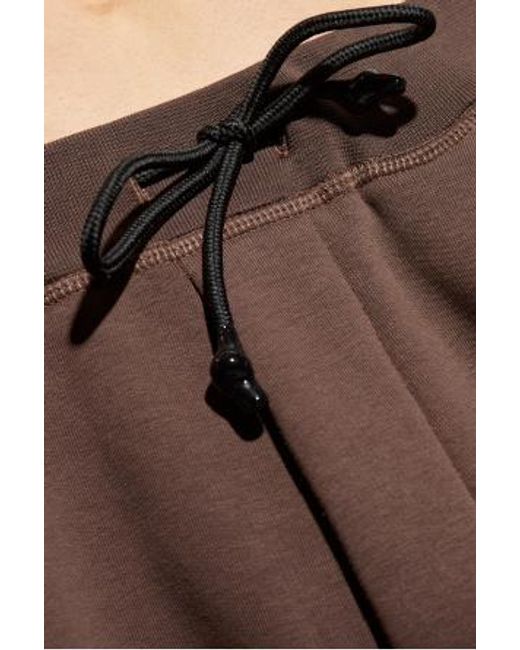 DSquared² Brown Drawstring Cargo Shorts for men