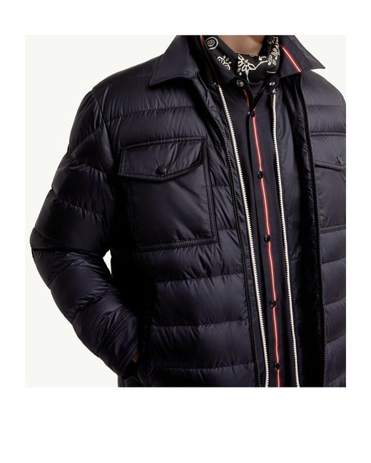 Moncler Blue Vydori Detachable Vest Padded Jacket for men