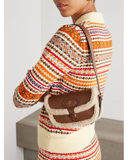 Bally Brown Leather Shoulder Bag