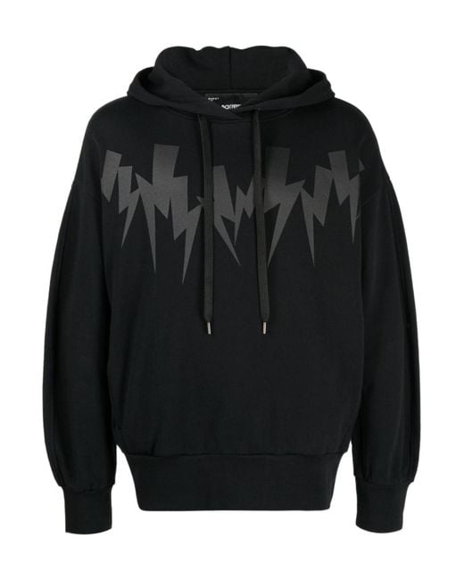 Neil Barrett Black Long-Sleeved Sweater for men