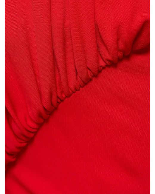 16Arlington Red Long Sleeve Dress