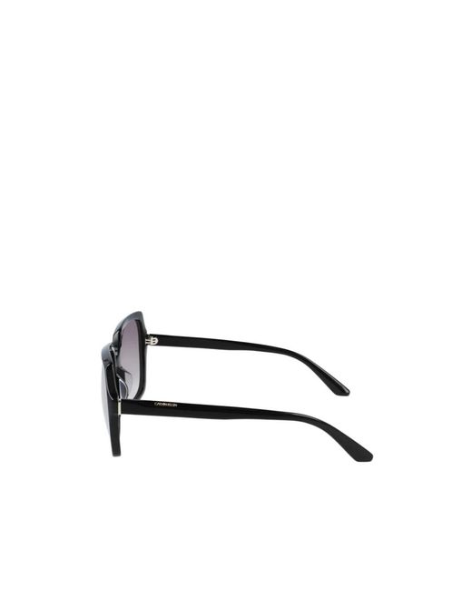 Calvin Klein White Ck20541S Oversized Sunglasses
