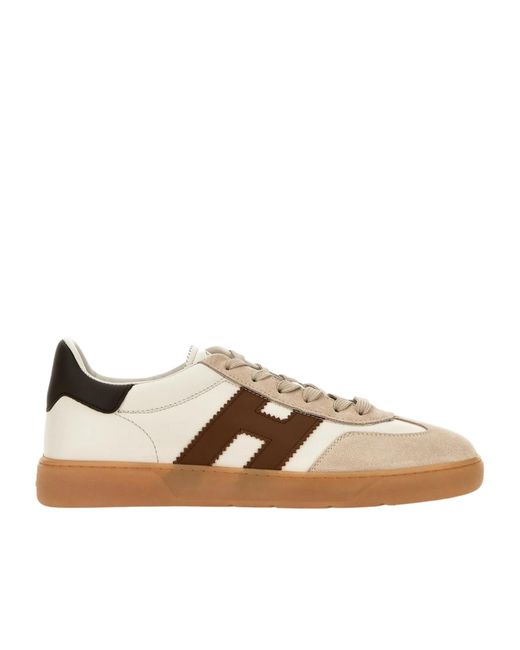 Hogan Multicolor Low-Top Sneakers With Suede And Smooth Texture for men